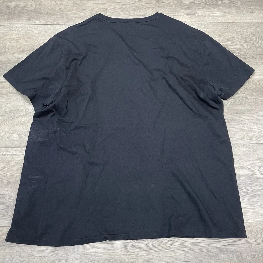 Polo Ralph Lauren Black Crest T Shirt Men Sz XXL Preppy Classic FAIR